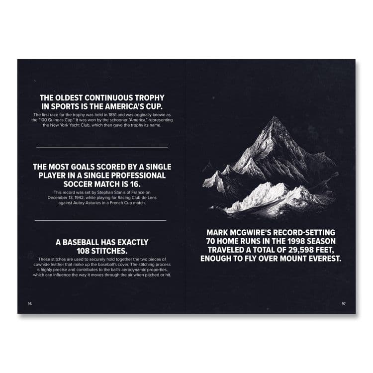 WILLOW CREEK PRESS Super Sports Stats and Facts Softcover Book, Paperback, 112 Pages (WPR49823) thumbnail 4