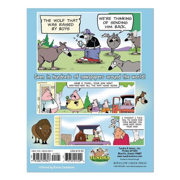 WILLOW CREEK PRESS Tundra: A Slice of Laughter, Paperback, 160 Pages (WPR49847) thumbnail 2