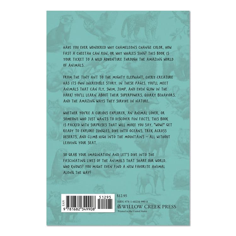 WILLOW CREEK PRESS Animal Facts for Kids Softcover Book, Paperback, 112 Pages (WPR49908) thumbnail 2