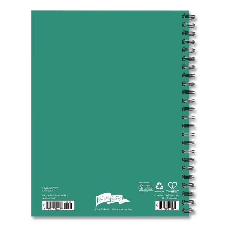 WILLOW CREEK PRESS Abstract Art Weekly/Monthly Softcover Planner, 8.5 x 6.5, Multicolor Cover, 12-Month (Jan to Dec): 2026 (WPR56639) thumbnail 2