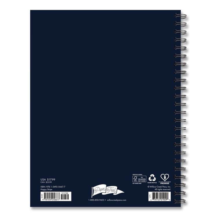 WILLOW CREEK PRESS Happy Stripe Weekly/Monthly Planner, 8.5 x 6,5, Multicolor Cover, 12-Month (Jan to Dec): 2026 (WPR56677) thumbnail 2