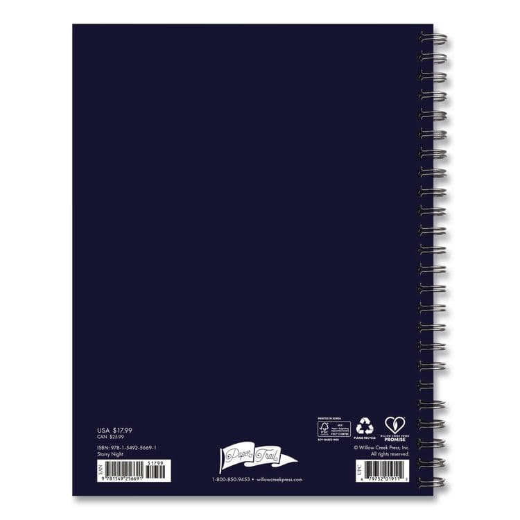 WILLOW CREEK PRESS Starry Night Weekly/Monthly Planner, 8.5 x 6.5, Black/Gold Cover, 12-Month (Jan to Dec): 2026 (WPR56691) thumbnail 2