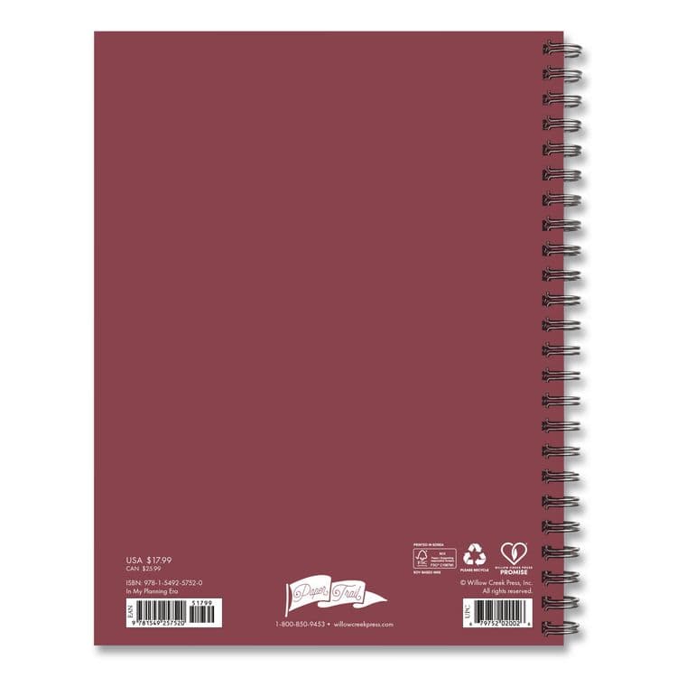 WILLOW CREEK PRESS In My Planning Era Weekly/Monthly Planner, 8.5 x 6.5, Multicolor Cover, 12-Month (Jan to Dec): 2026 (WPR57520) thumbnail 2