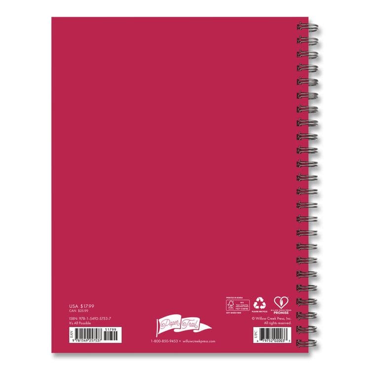 WILLOW CREEK PRESS It's All Possible Weekly/Monthly Planner, 8.5 x 6.5, Pink Cover, 12-Month (Jan to Dec): 2026 (WPR57537) thumbnail 2