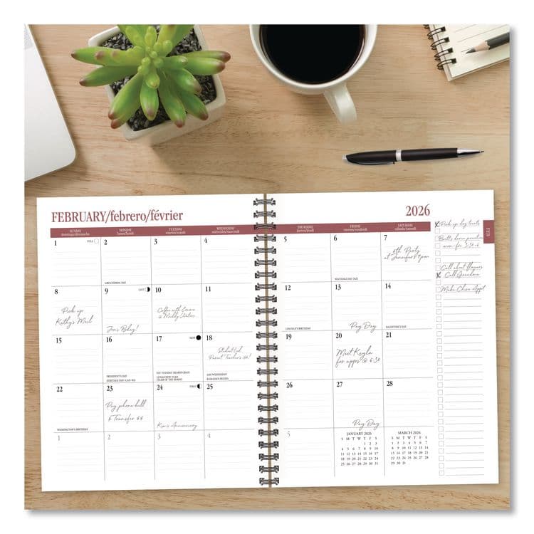 WILLOW CREEK PRESS Poppy Plans Weekly/Monthly Planner, 11 x 8.5, Multicolor Cover, 12-Month (Jan to Dec): 2026 (WPR56714) thumbnail 4
