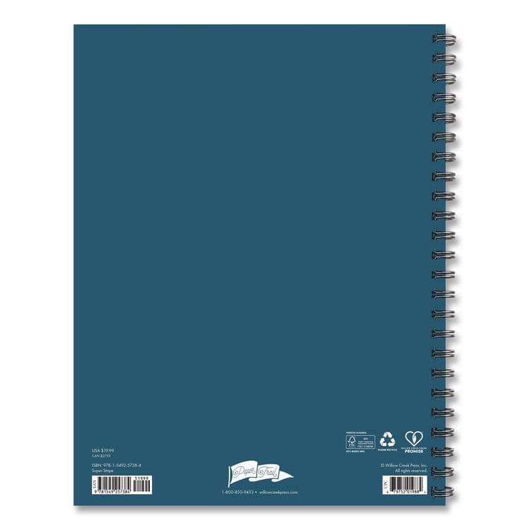 WILLOW CREEK PRESS Super Stripe Weekly/Monthly Planner, 11 x 8.5, Multicolor Cover, 12-Month (Jan to Dec): 2026 (WPR57384) thumbnail 2