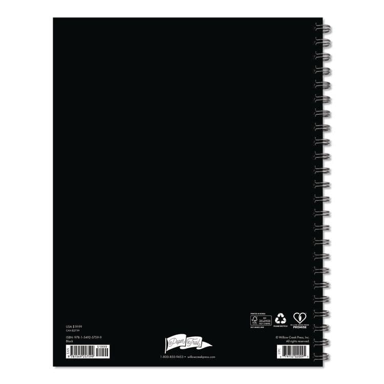 WILLOW CREEK PRESS Black Weekly/Monthly Planner, 11 x 8.5, Black Cover, 12-Month (Jan to Dec): 2026 (WPR57599) thumbnail 2