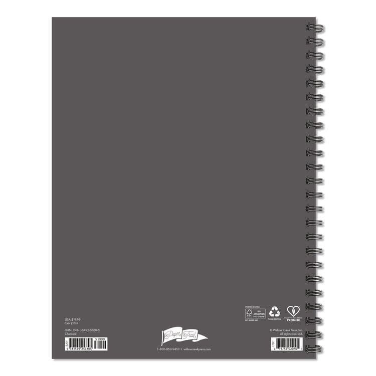 WILLOW CREEK PRESS Charcoal Weekly/Monthly Planner, 11 x 8.5, Charcoal Cover, 12-Month (Jan to Dec): 2026 (WPR57605) thumbnail 2
