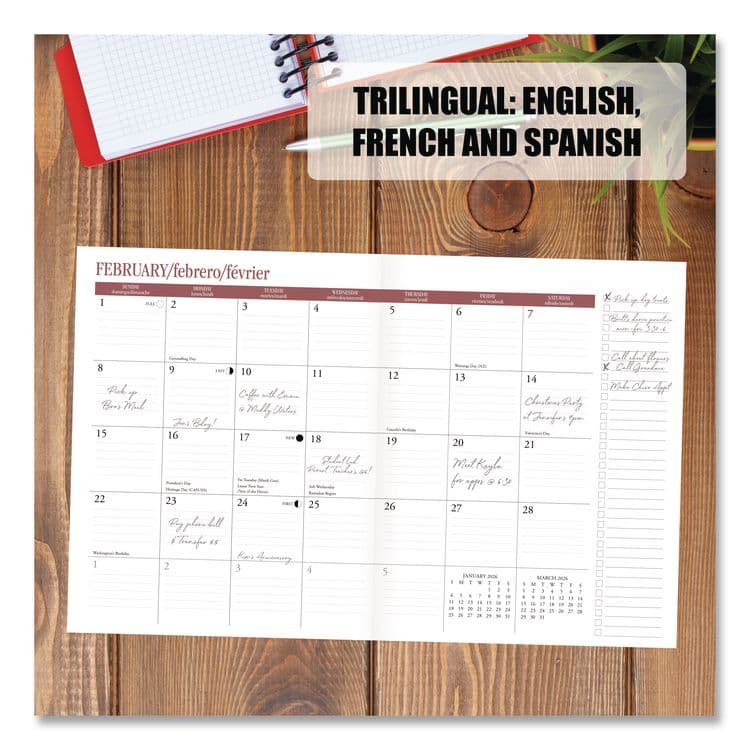 WILLOW CREEK PRESS I Cry a Lot Monthly Planner, 9.5 x 7.5, Pink Cover, 12-Month (Jan to Dec): 2026 (WPR57568) thumbnail 4