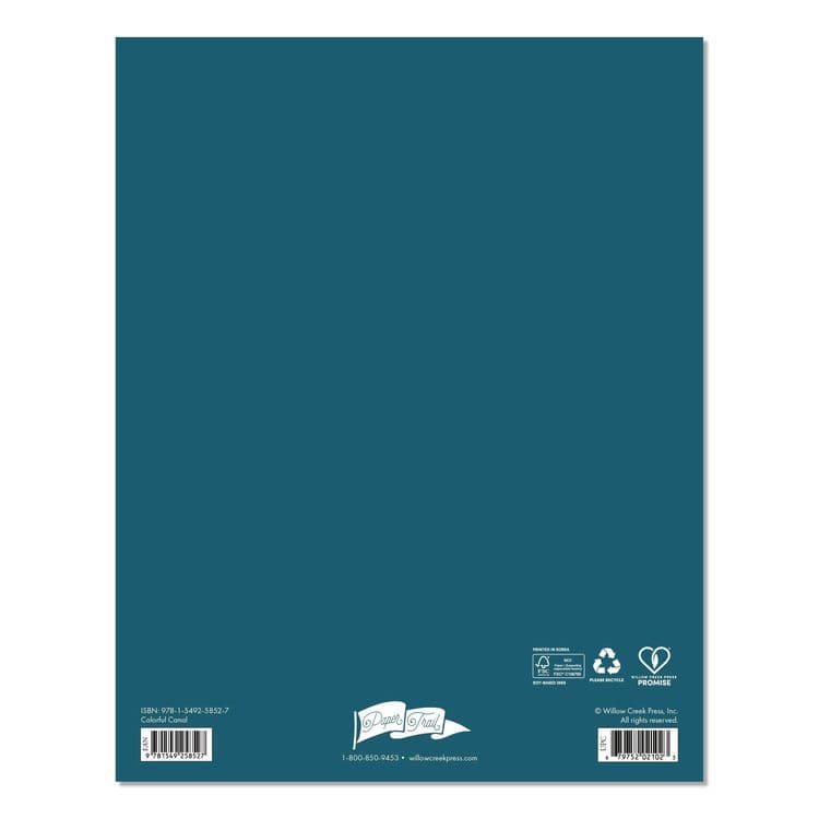 WILLOW CREEK PRESS Colorful Canal Monthly Planner, 9.5 x 7.5, Multicolor Cover, 12-Month (Jan to Dec): 2026 (WPR58527) thumbnail 2