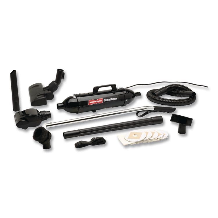 METROVAC Electrasweep with Turbo Pet Brush, Black (MEV105105633)