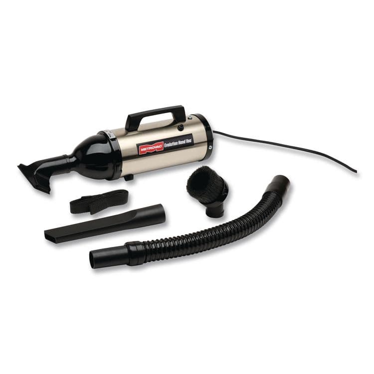 METROVAC Evolution Hand Vacuum, Silver/Black (MEV105577881)