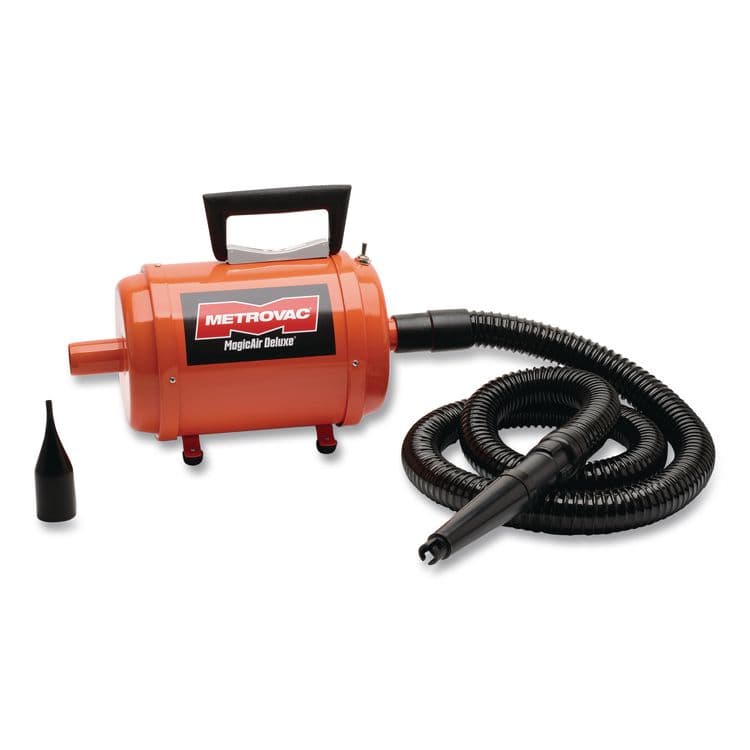 METROVAC MagicAir Deluxe Electric Inflator/Deflator, 130 cu ft/min, 3.25 psi, 4 hp Motor, 110-120 V AC (MEV109118176)