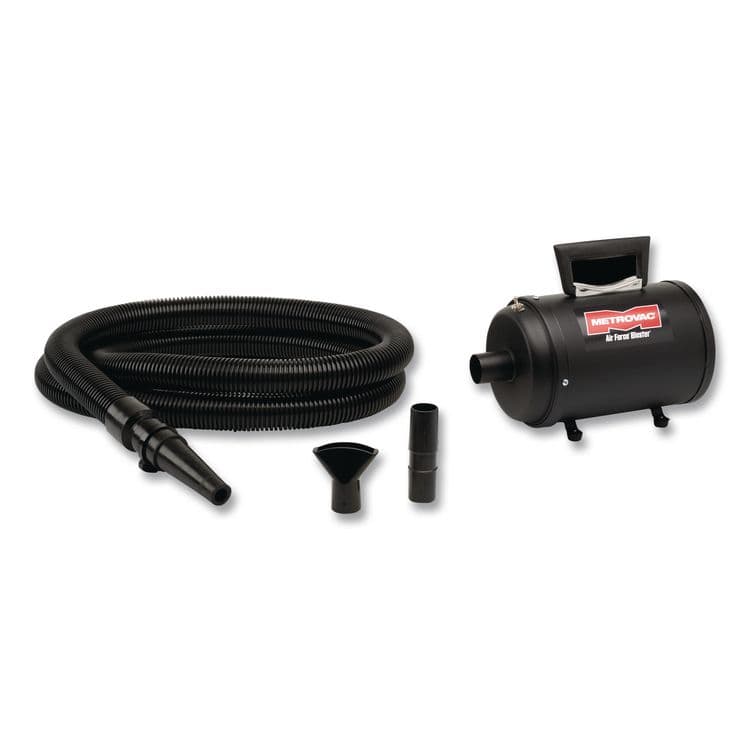 METROVAC Air Force Blaster Industrial Personnel Blow-Off System, Black (MEV110142157)