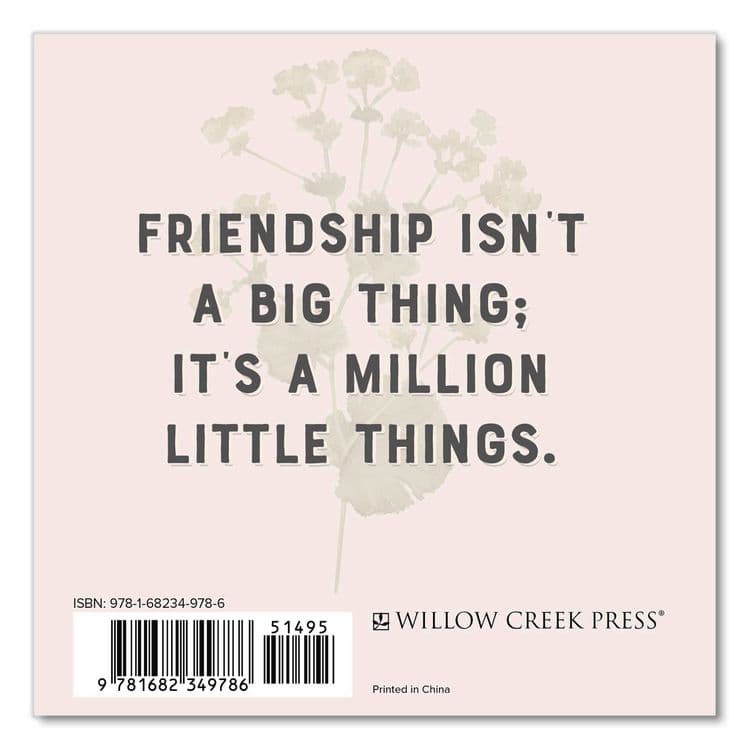 WILLOW CREEK PRESS Friends Hardcover Book, 96 Pages (WPR49786) thumbnail 2