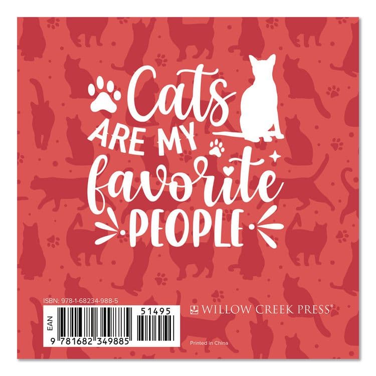 WILLOW CREEK PRESS Love Cats (A Book For People Who) Hardcover Book, 96 Pages (WPR49885) thumbnail 2