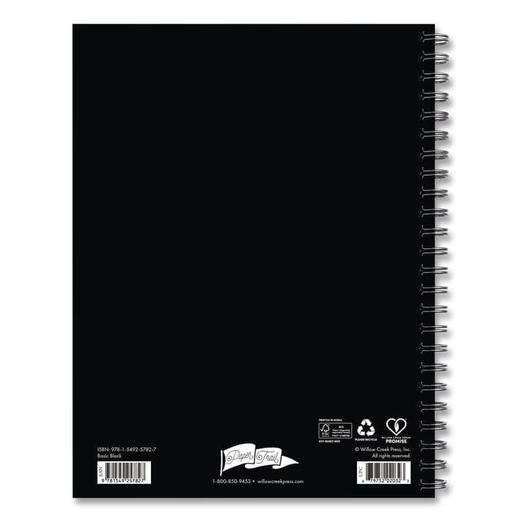 WILLOW CREEK PRESS Basic Black Weekly/Monthly Planner, 8.5 x 6.5 Black Cover, 12-Month (Jan to Dec): 2026 (WPR57827) thumbnail 2