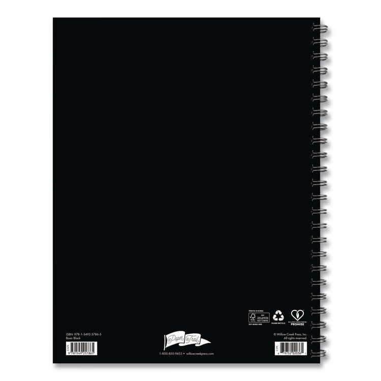 WILLOW CREEK PRESS Basic Black Weekly/Monthly Planner, 11 x 8.5, Black Cover, 12-Month (Jan to Dec): 2026 (WPR57865) thumbnail 2