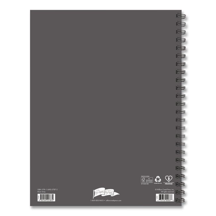 WILLOW CREEK PRESS Basic Gray Weekly/Monthly Planner, 11 x 8.5, Gray Cover, 12-Month (Jan to Dec): 2026 (WPR57872) thumbnail 2