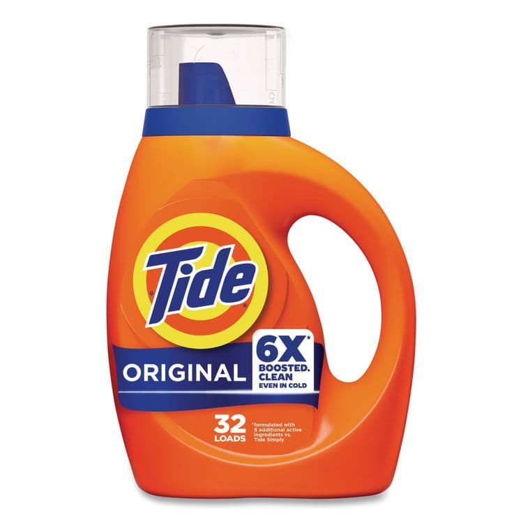 PROCTER & GAMBLE Liquid Tide Laundry Detergent, 32 Loads, 40 oz (PGC12117EA) thumbnail 2
