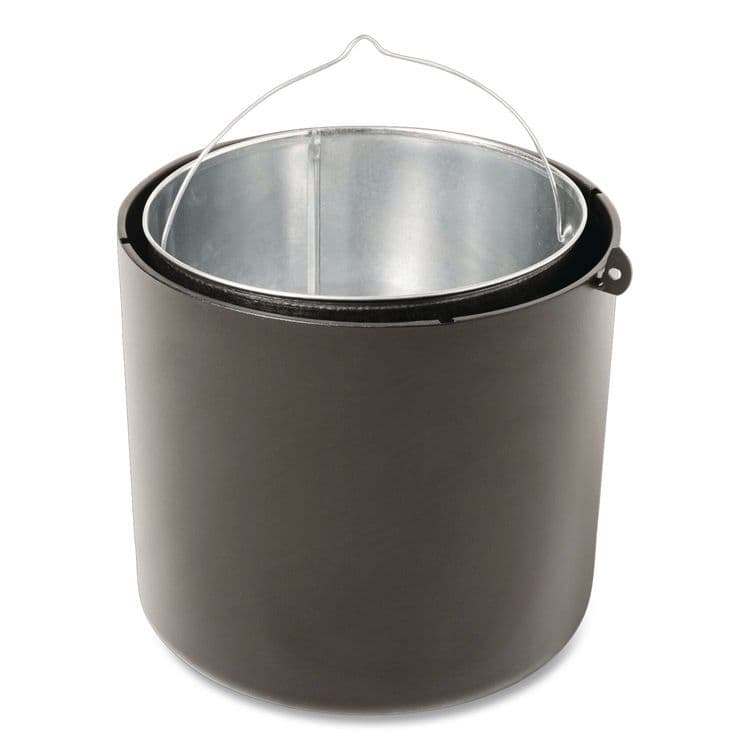 RUBBERMAID COMMERCIAL PROD. Infinity Traditional Smoking Receptacle, 4.1 gal, 13 dia x 39h, Antique Pewter (RCP9W33APE) thumbnail 3