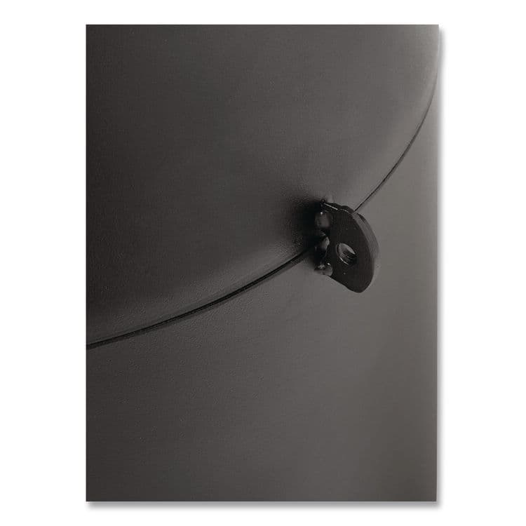 RUBBERMAID COMMERCIAL PROD. Infinity Traditional Smoking Receptacle, 4.1 gal, 13 dia x 39h High, Black (RCP9W33BLA) thumbnail 3