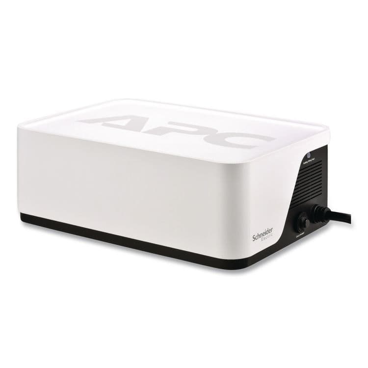 AMERICAN POWER CONVERSION Back-UPS BE700G3 Battery Backup System, 6 Outlets, 700 VA, 490 J (APABE700G3)