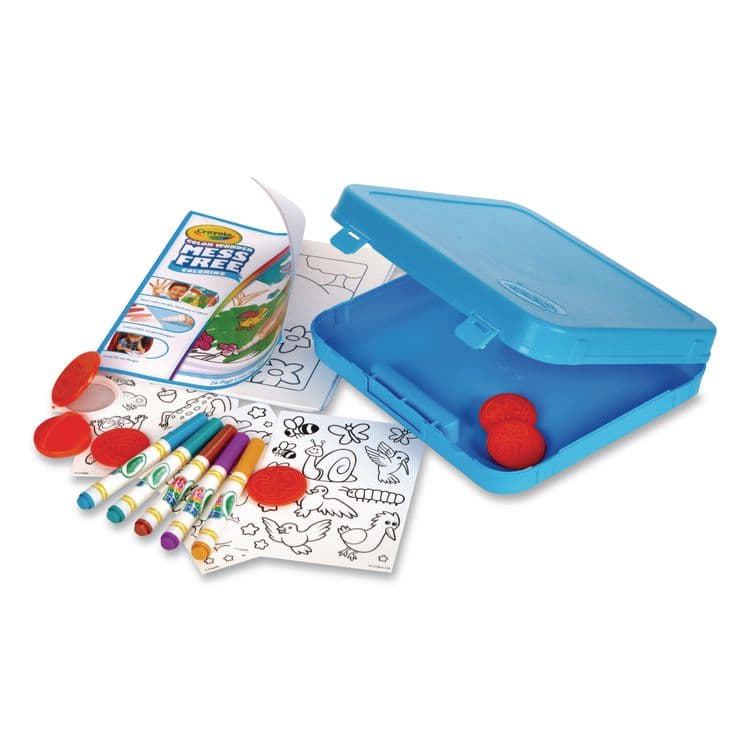 BINNEY & SMITH / CRAYOLA Color Wonder Art Kit, Ocean Animals, Ages 3 and Up, 24 Pages (CYO752349) thumbnail 4