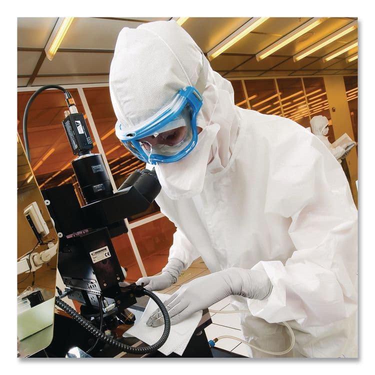 KIMBERLY CLARK W4 Critical Task Wipers, Flat Double Bag, 3-Ply, 9 x 9, Unscented, White, 100/Bag, 5 Bags/Carton (KCC33390) thumbnail 4