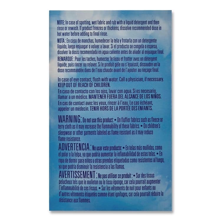 SUN PRODUCTS CORPORATION Liquid HE Fabric Softener, Original, 1 Load Vend-Box, 100/Carton (VEN2979996) thumbnail 4