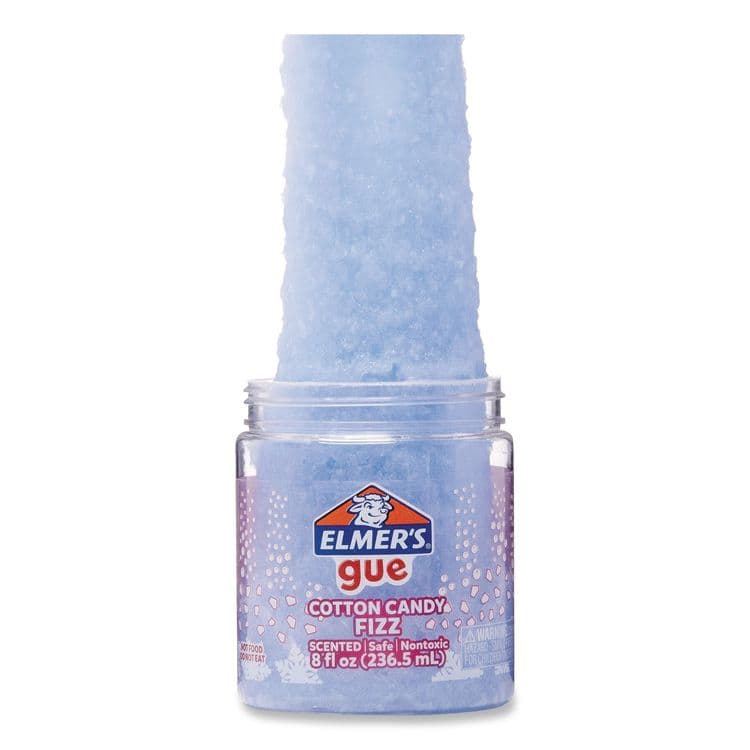 ELMER'S PRODUCTS, . Gue Premade Slime Variety Pack, 8 oz, Cherry Slushie/Cotton Candy Fizz/Glassy Clear/Night Owl, 4/Pack (EPI2152005) thumbnail 2