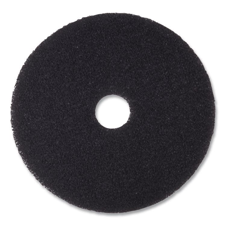 3M/COMMERCIAL TAPE DIV. Stripper Pad, 10" Diameter, Black, 5/Carton (MMM08372)