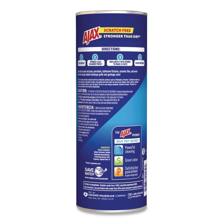 COLGATE PALMOLIVE, IPD. Powder Cleanser with Bleach, Fresh Scent, 21 oz Canister, 12/Carton (CPC61034403) thumbnail 3