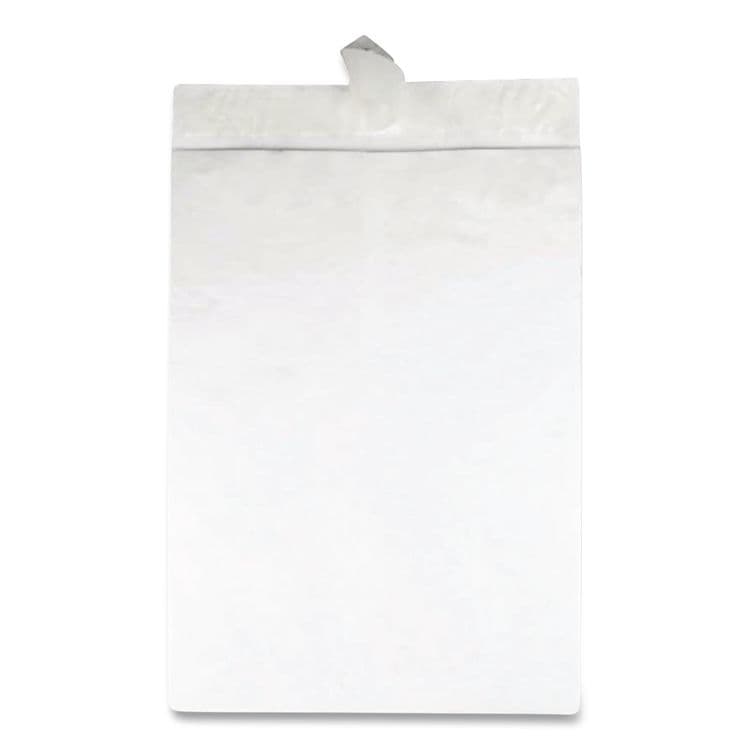 QUALITY PARK PRODUCTS Heavyweight 18 lb Tyvek Catalog Mailers, Square Flap, Redi-Strip Adhesive Closure, 14.25 x 20, White, 25/Box (QUAR5106) thumbnail 2