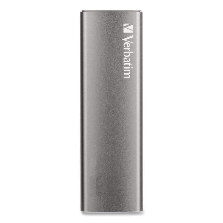 VERBATIM CORPORATION Vx500 External Solid State Drive, 1 TB, USB 3.2 Gen 2, Space Gray (VER47444) thumbnail 2