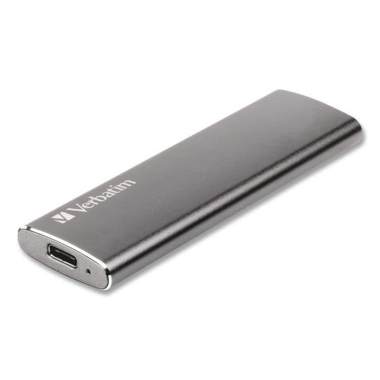 VERBATIM CORPORATION Vx500 External Solid State Drive, 2 TB, USB 3.2 Gen 2, Space Gray (VER47454)