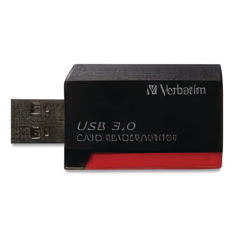 VERBATIM CORPORATION USB 3.0 Pocket Card Reader (VER98538)