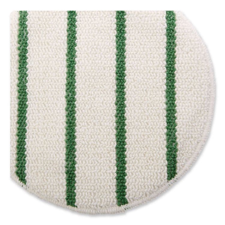 RUBBERMAID COMMERCIAL PROD. Low Profile Scrub-Strip Carpet Bonnet, 19" Diameter, White/Green (RCPP269EA) thumbnail 3