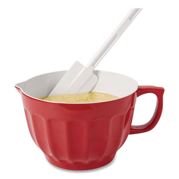 RUBBERMAID COMMERCIAL PROD. Cook's Scraper, Plastic, 13.5", White (RCP1905WHI) thumbnail 4