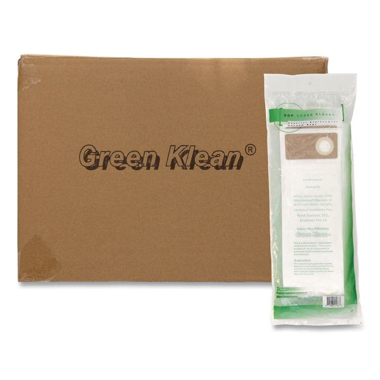 GREEN KLEAN GK-CarpTwn Replacement Bag, 10 Bags/Pack, 10 Packs/Carton (GRKGKCARPTWN)