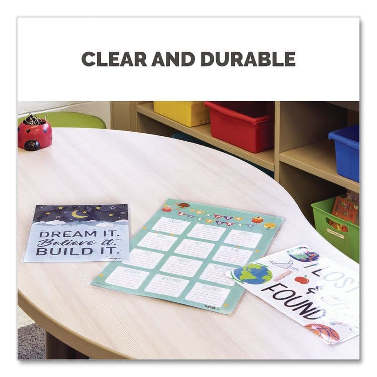 FELLOWES MFG. CO. Thermal Laminating Pouches, 3 mil, 9" x 11.5", Matte Clear, 50/Pack (FEL5744301) thumbnail 2