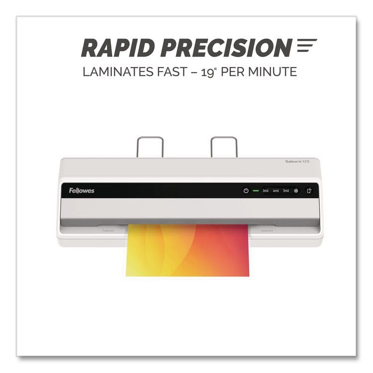 FELLOWES MFG. CO. Saturn3i Laminators, 12.5" Max Document Width, 5 mil Max Document Thickness (FEL5736601) thumbnail 3