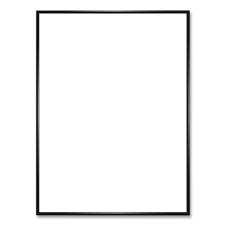 EXCELLO GLOBAL PRODUCTS Poster Frame, Plastic, 12 x 18 Insert, Black, 10/Pack (EXOPPFRM1218CP) thumbnail 2