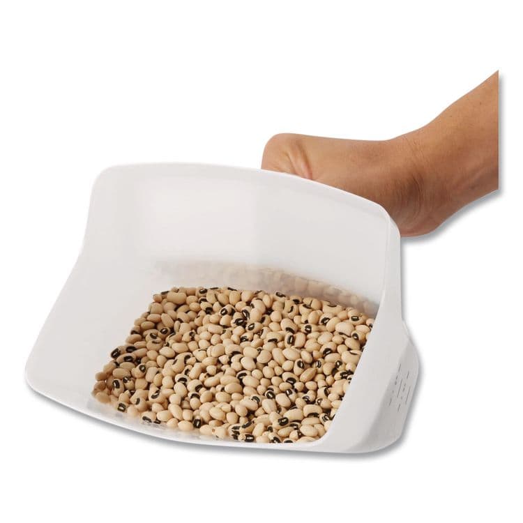 RUBBERMAID COMMERCIAL PROD. Bouncer Bar/Utility Scoop, 64 oz, Plastic, White (RCP2885WHI) thumbnail 4