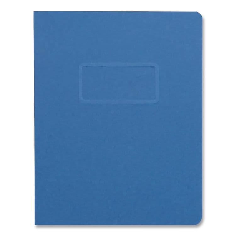 TOPS BUSINESS FORMS Two-Prong Pressboard Report Covers, Two-Prong Fastener, 3" Capacity, 8.5 x 11, Blue/Blue, 5/Pack (OXF99401EE) thumbnail 2