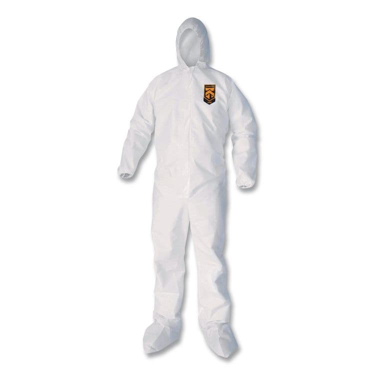 ANSELL LIMITED KleenGuard A40 Coveralls, 6X-Large, White, 25/Carton (ANS30934) thumbnail 2