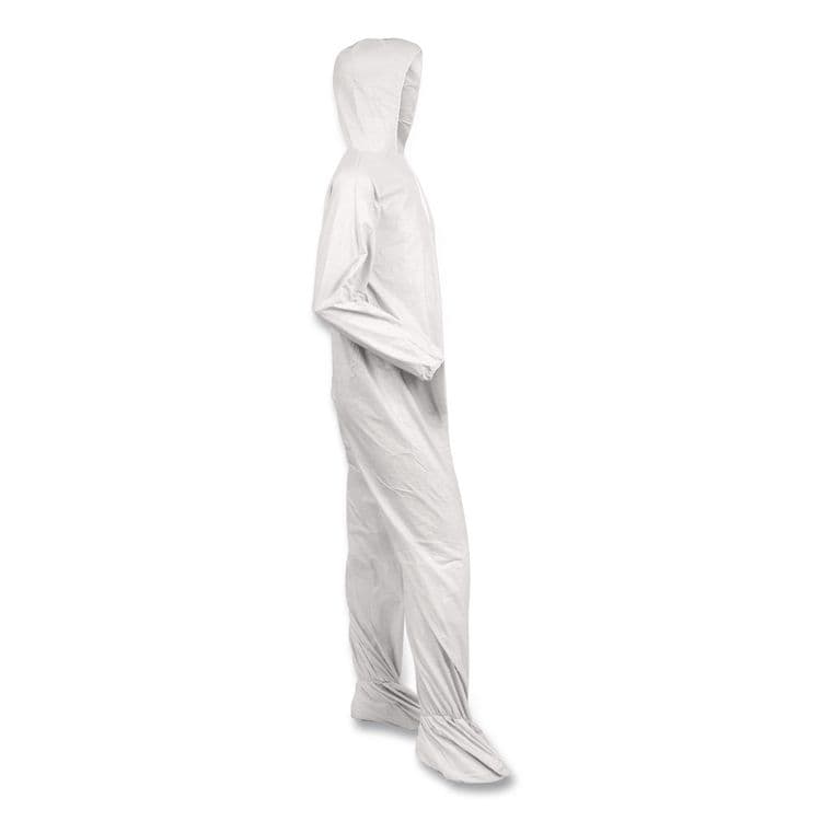 ANSELL LIMITED KleenGuard A40 Coveralls, 6X-Large, White, 25/Carton (ANS30934) thumbnail 4