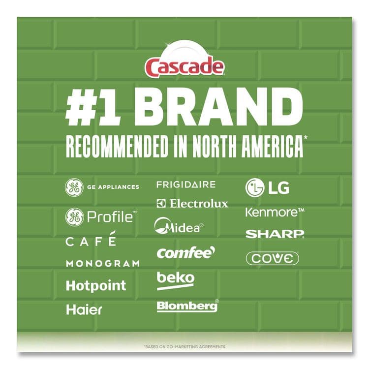 PROCTER & GAMBLE Platinum Plus ActionPacs Dishwasher Detergent Pods, Fresh Scent, 20.7 oz Tub, 31/Pack (PGC06157PK) thumbnail 4