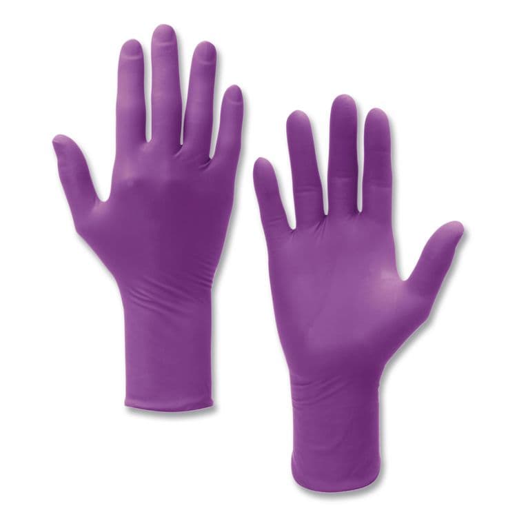 KIMBERLY-CLARK PROFESSIONAL Polaris Nitrile Exam Gloves, AQL 0.65, X-Small, 7.5 mil Thick, 12" Long, Dark Magenta, 50/Box, 10 Boxes/Carton (ANS62760) thumbnail 2