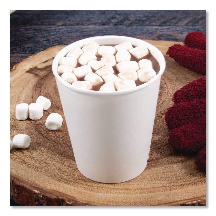 DART ThermoGuard Paper Hot Cup, 12 oz, White, 30/Pack (SCCDWTG12WPK) thumbnail 3